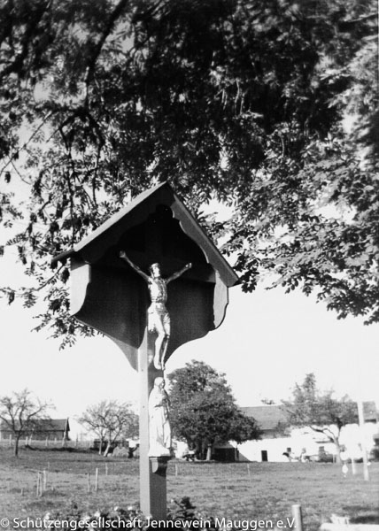 Feldkreuz auf ehemaligem Wirtsgrund 1968 